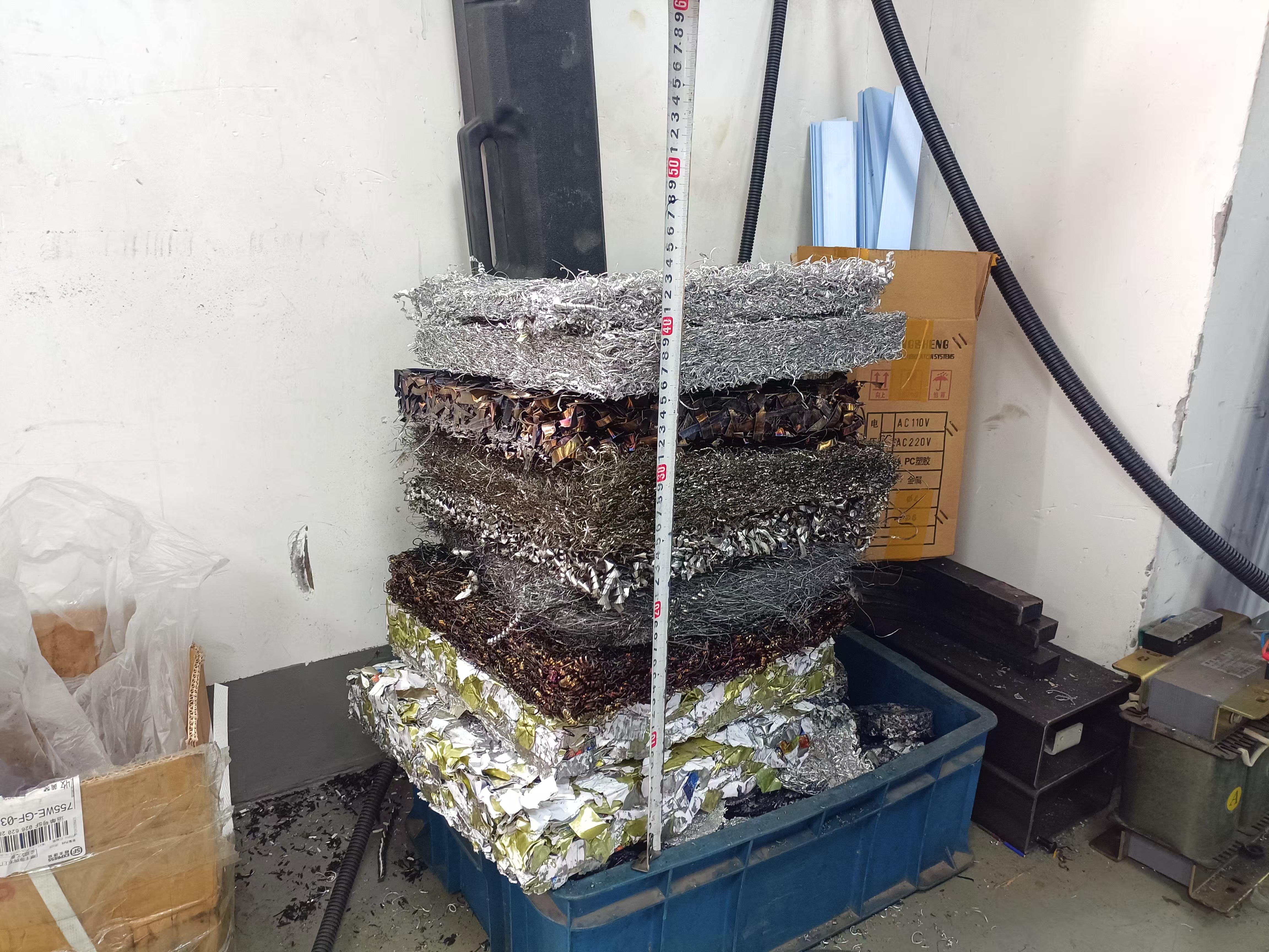 Metal chip compactor l Metal chip press MCC-002