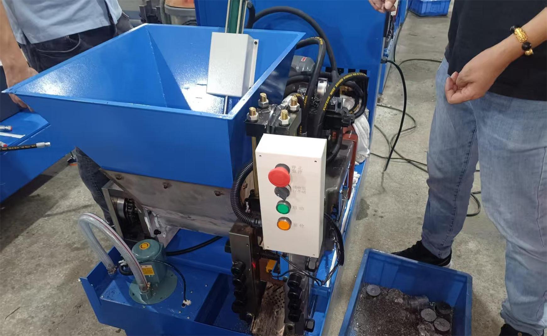 Metal chip compactor l Metal chip press MCC-002