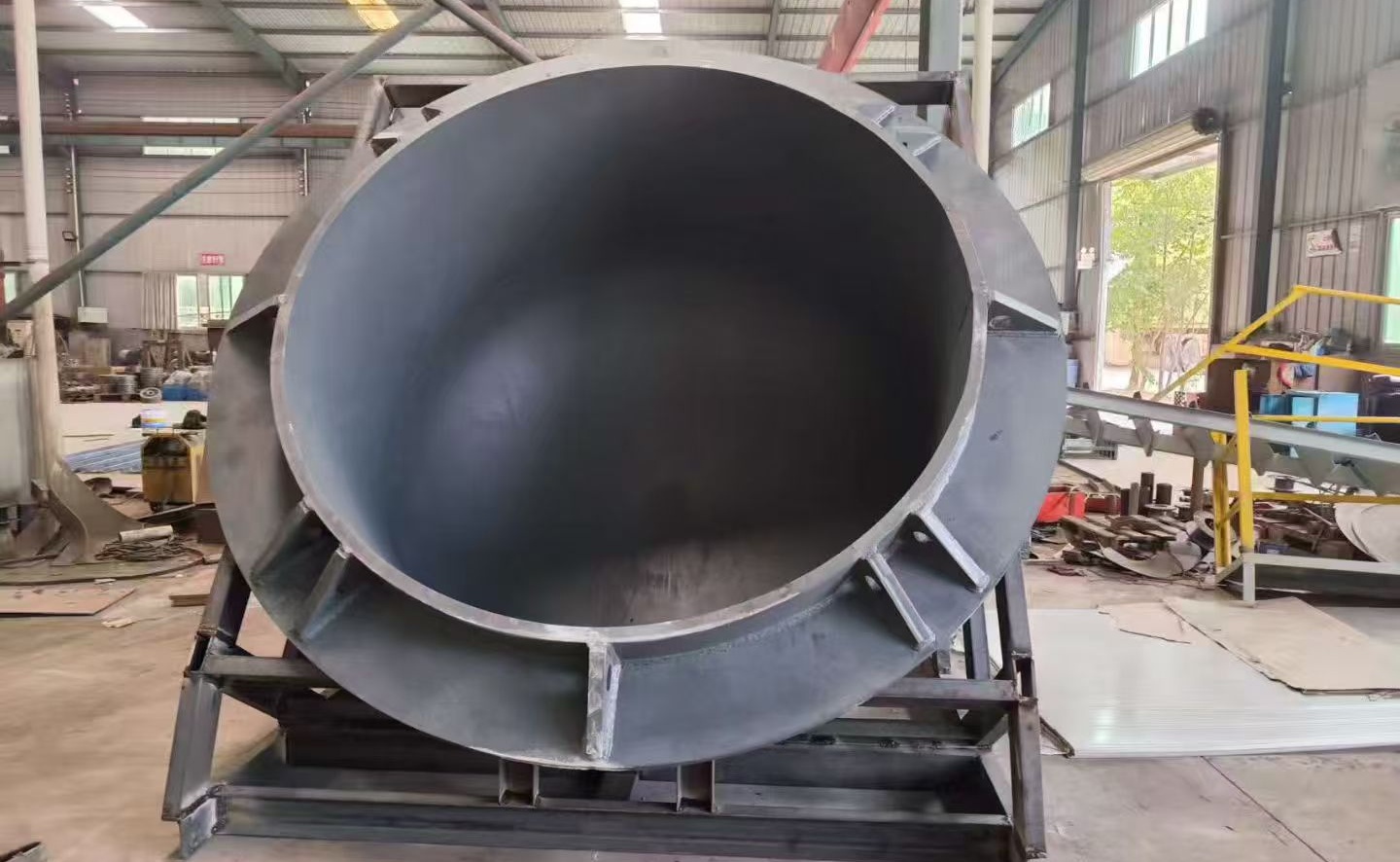 Lead refinery kettle furnace l Lead refinery pot